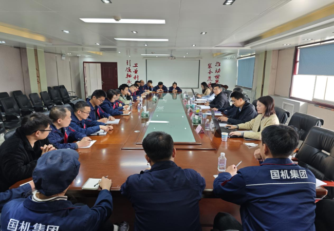 國機(jī)精工黨委書記、董事長、總經(jīng)理蔣蔚一行到軸研所調(diào)研